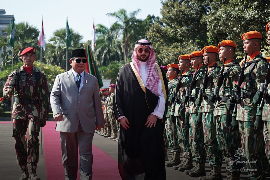 Disaksikan Menhan RI, Dirut PT Pindad Paparkan Produk Pertahanan Unggulan Kepada Menhan Arab Saudi