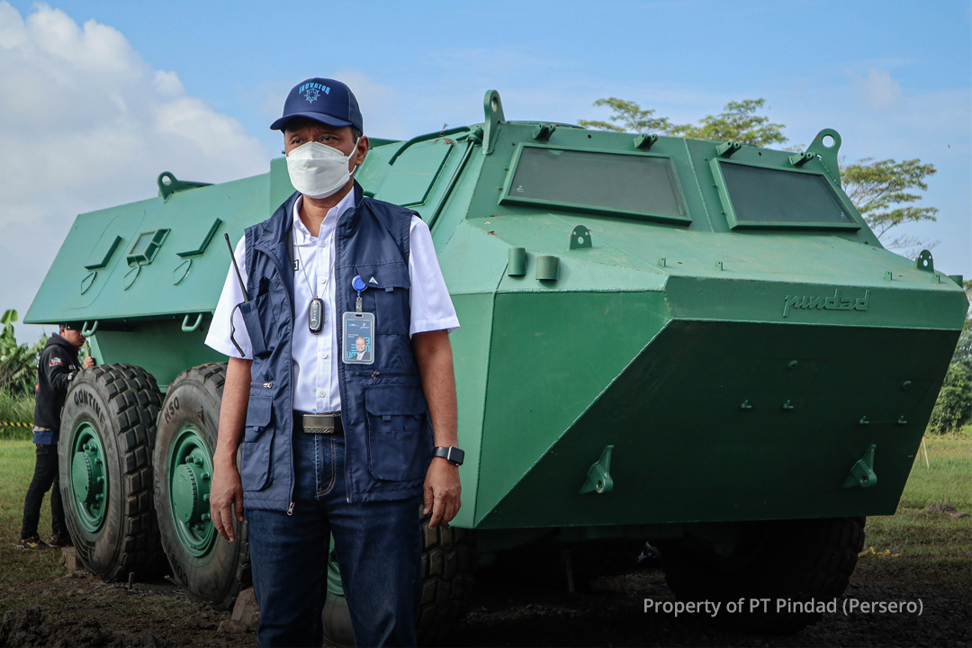 Sertifikasi Struktur Tahan Ledak, Pindad Bekerjasama Dengan ITB Sukses Lakukan Uji Ledak