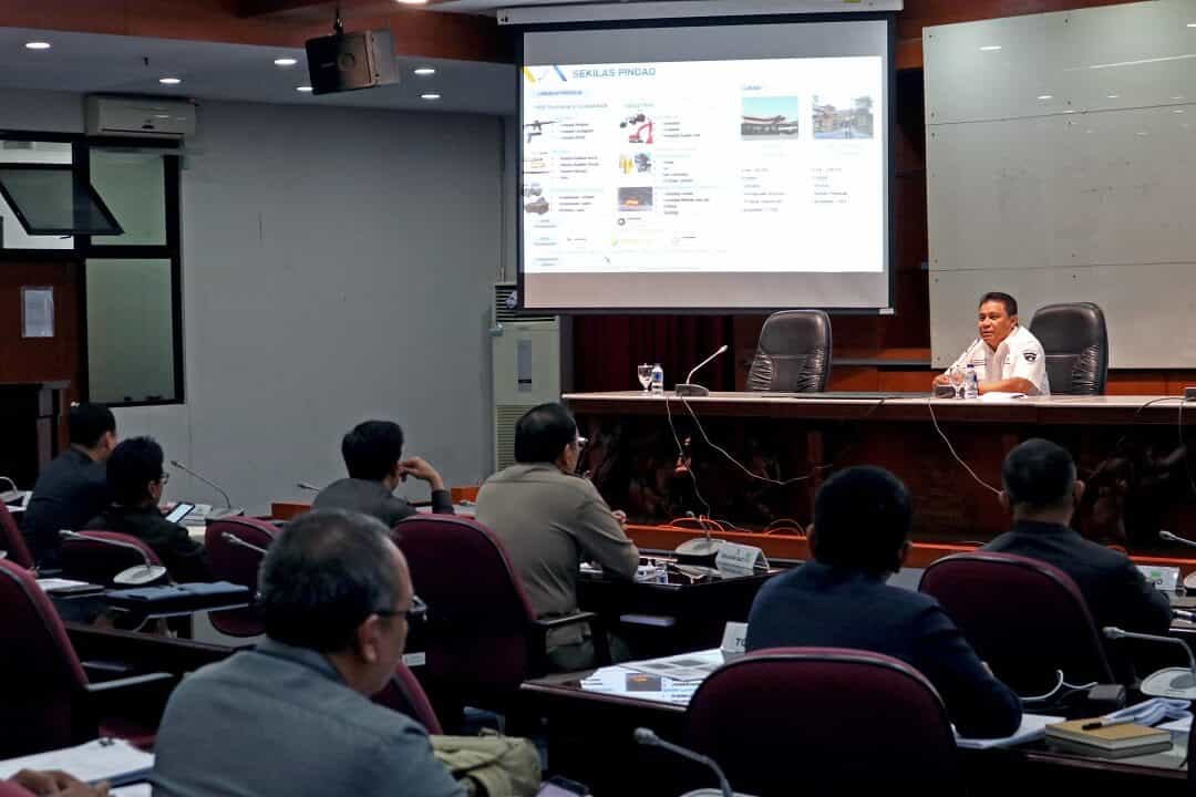 Dirut Pindad Berikan Kuliah Umum di Lemhannas RI