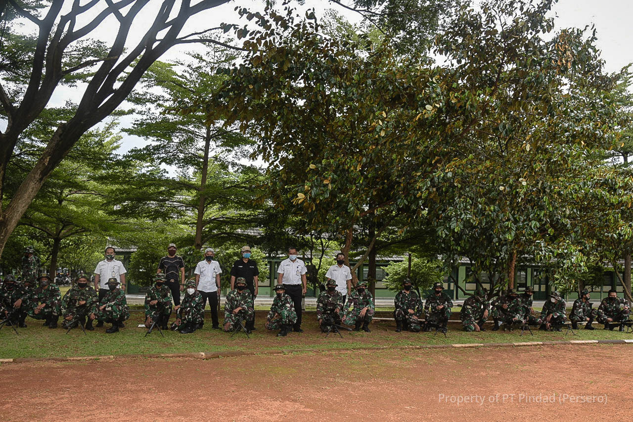 Pindad Dukung Latihan Dalam Satuan Penyiapan Kader Pelatih Petembak Runduk Pusdikif Pussenif
