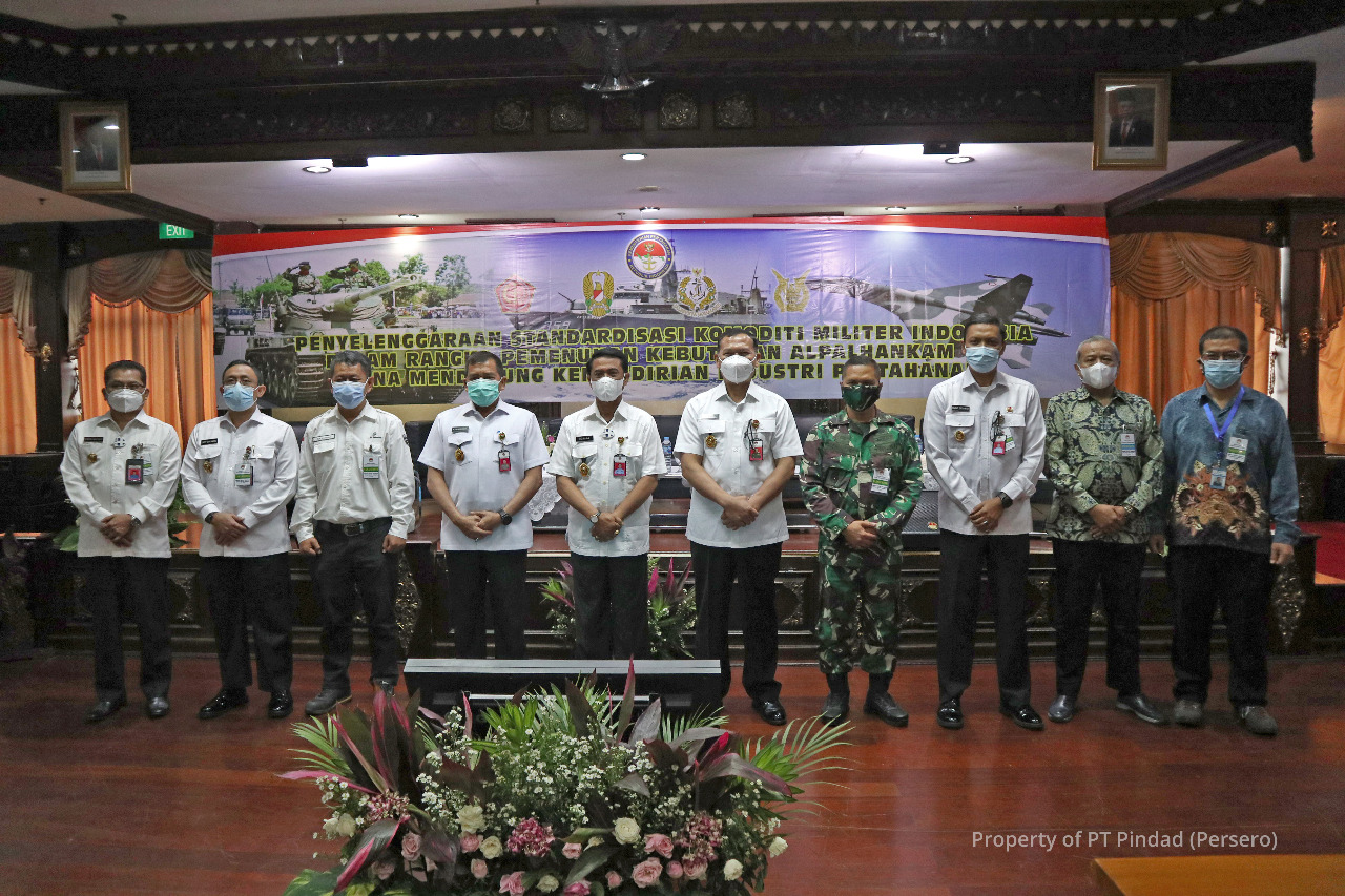 Pindad Bahas Standarisasi Komoditi Militer untuk Mendukung Kemandirian Industri Pertahanan