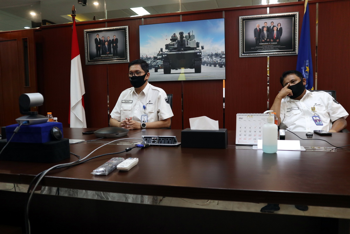 Pindad Lakukan Sosialisasi Skenario New Normal dari Kementerian BUMN