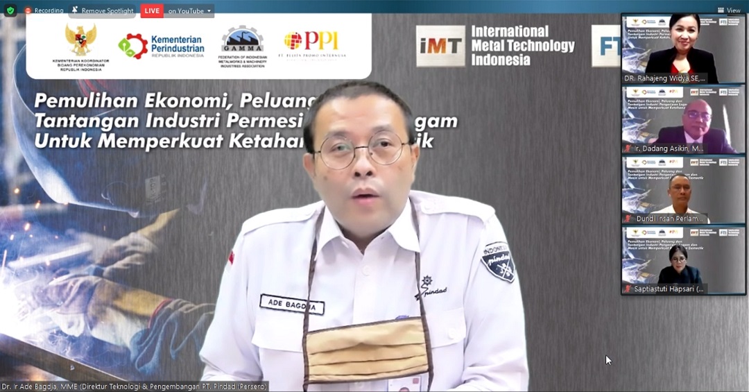 Dirtek Pindad: Pentingnya Industri Hulu Nasional untuk Meningkatkan Produktivitas dan Ekonomi Nasional