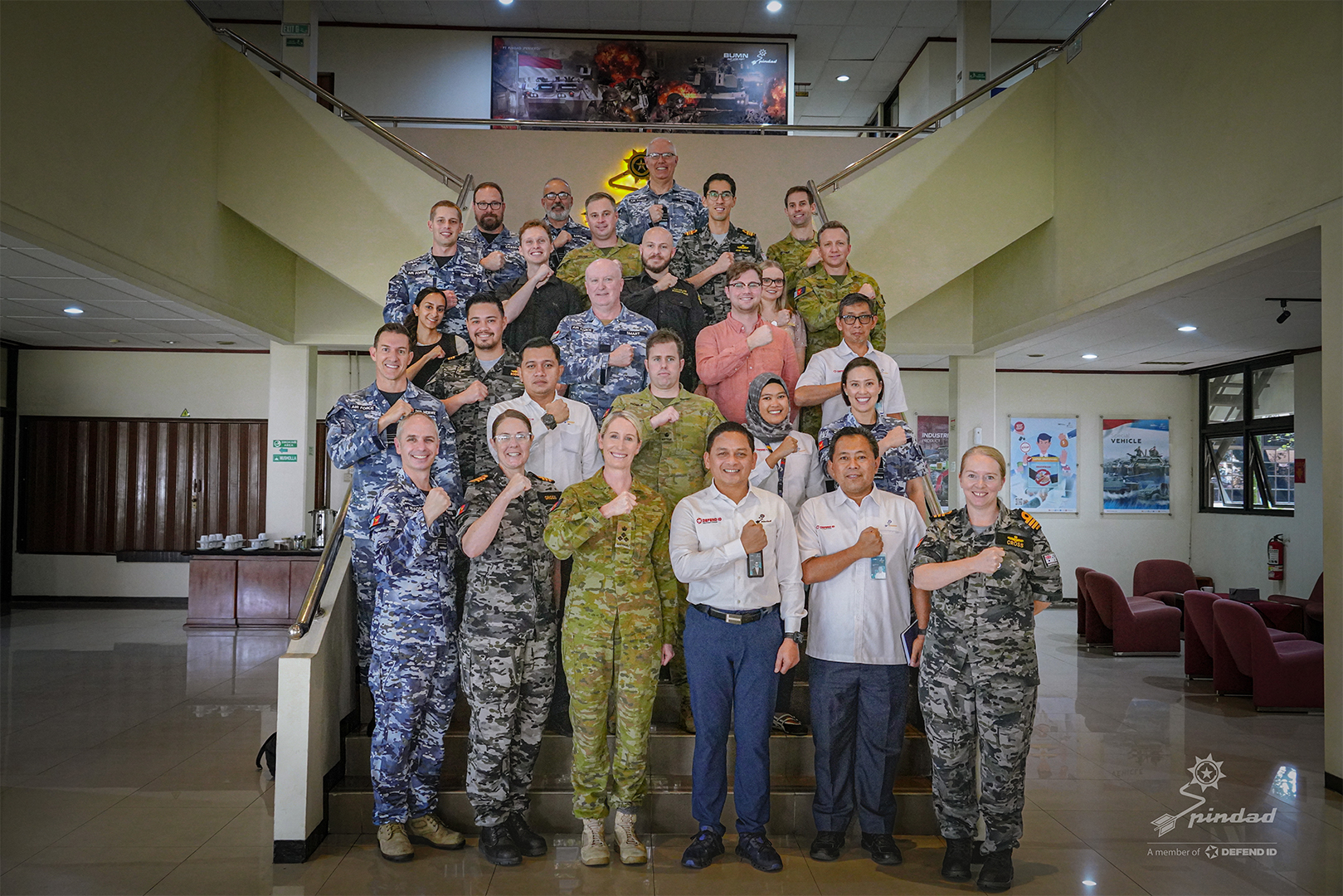 Tinjau Industri Pertahanan Dalam Negeri, Australian Command & Staff College Kunjungi PT Pindad