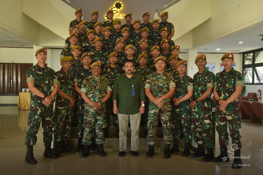 PT Pindad Terima Kunjungan Dikcabpa Armed Terkait Kemajuan Indhan
