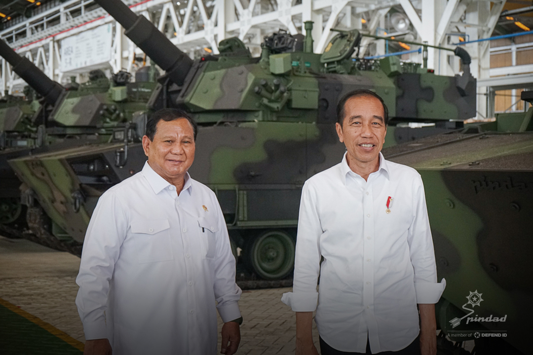 Presiden Tinjau Fasilitas Produksi dan Apresiasi Perkembangan PT Pindad Bandung