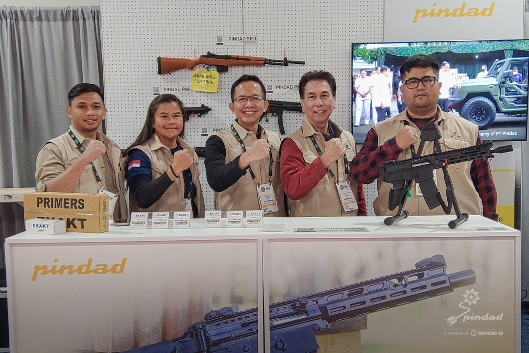 PT Pindad Pamerkan Berbagai Jenis Senjata di SHOT Show Expo 2024 Amerika Serikat