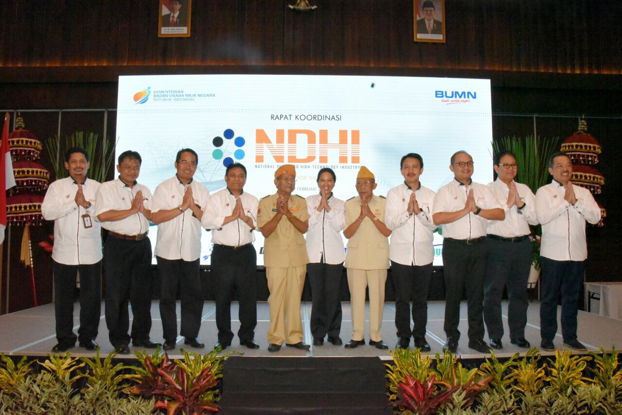 Beri Arahan, Menteri BUMN Dorong Penguatan Sinergi Cluster NDHI