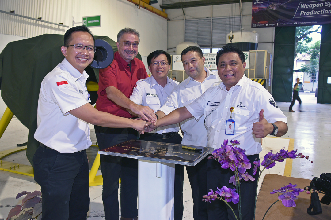 Pindad Resmikan Lini Baru Fasilitas Produksi Sistem Senjata