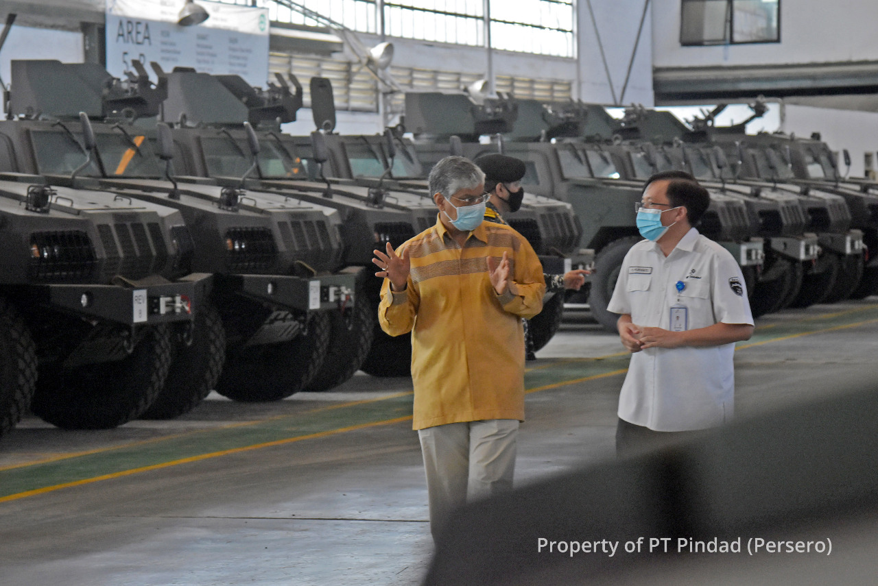 Kunjungan Dubes India Tinjau Potensi Kerja Sama dengan Pindad