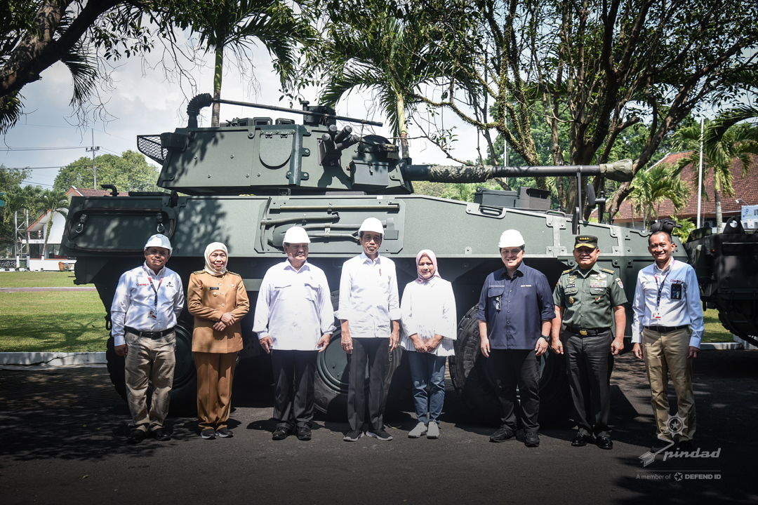 Presiden Tinjau Divisi Munisi dan Apresiasi Kemampuan Lini Produksi PT Pindad 