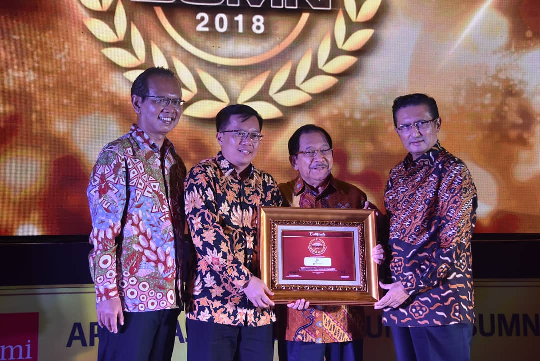 Pindad Raih Best SEO with Innovation in Military and Commercial Product Development di BUMN Award 2018 