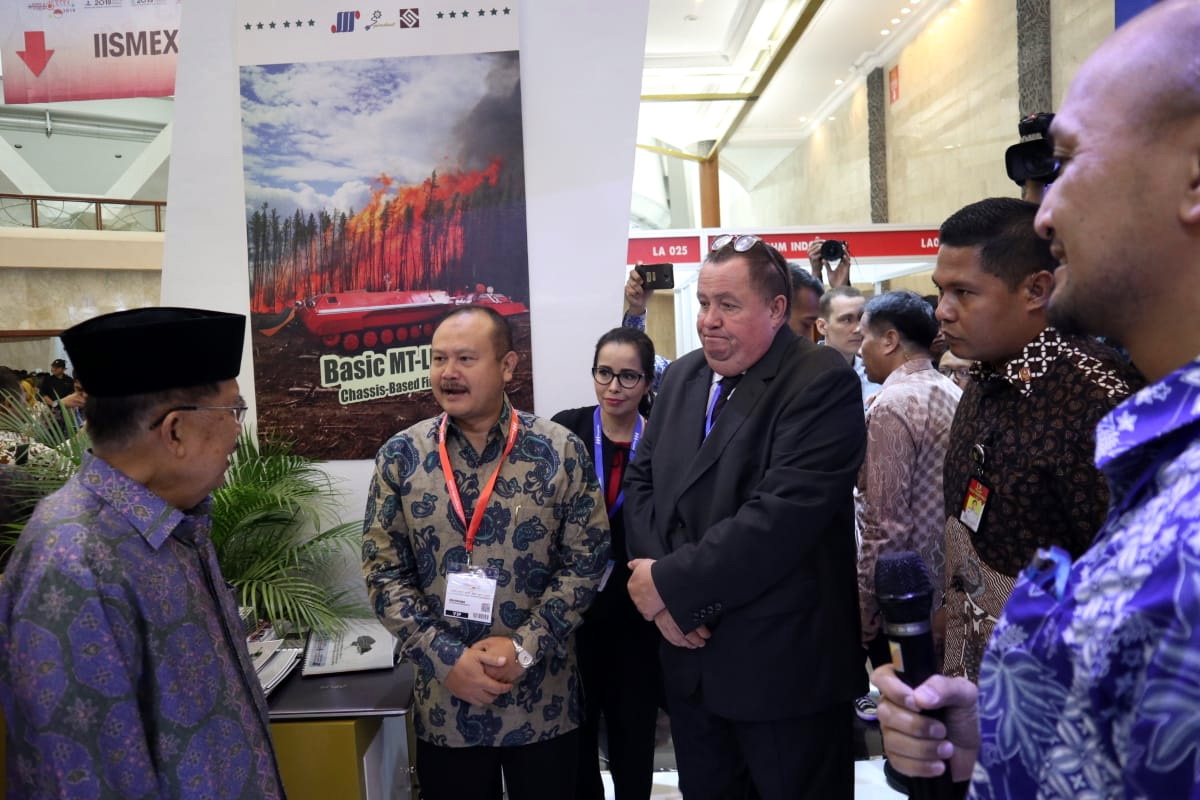 Pindad Tampilkan Kendaraan Fire Fighting Pada Indo Firex 2019