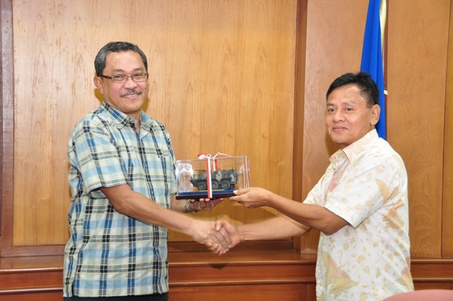Kunjungan Kementerian BUMN ke PT Pindad (Persero)
